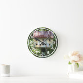 巣箱 ラウンド壁時計 (ホーム)