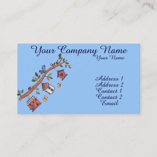 巣箱 名刺 (正面)