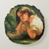 巣 ラウンドクッション (正面)