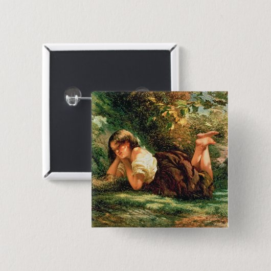 巣 缶バッジ (正面&裏面)