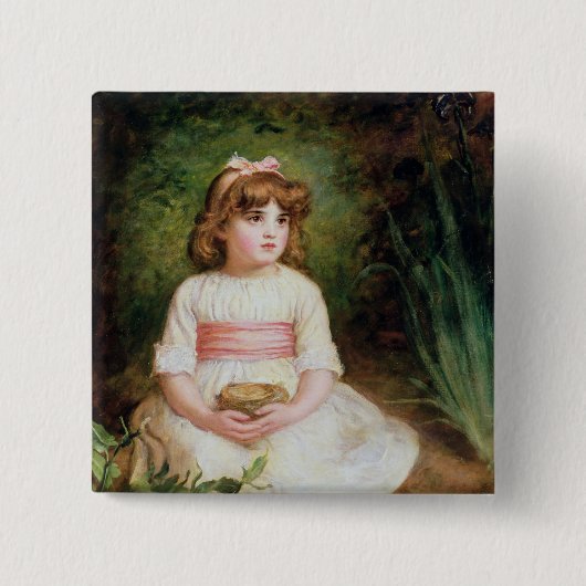 巣 缶バッジ (正面)