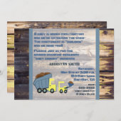 工事中のお知らせ 招待状 (正面/裏面)