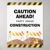 工事中の当事者 ポスター (正面)