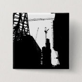 工事中 缶バッジ (正面)