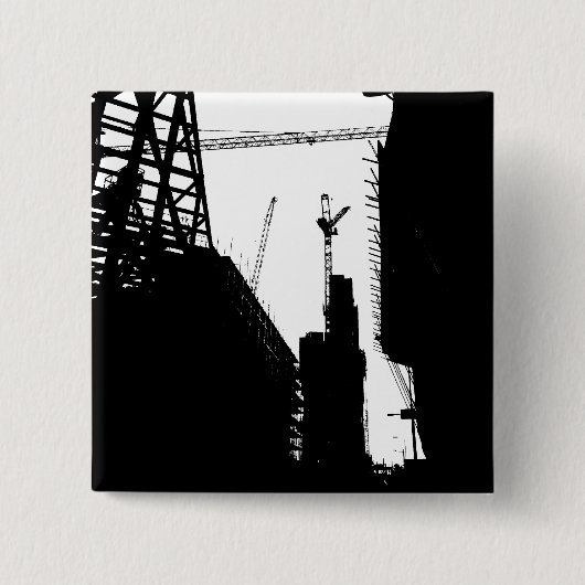 工事中 缶バッジ (正面)