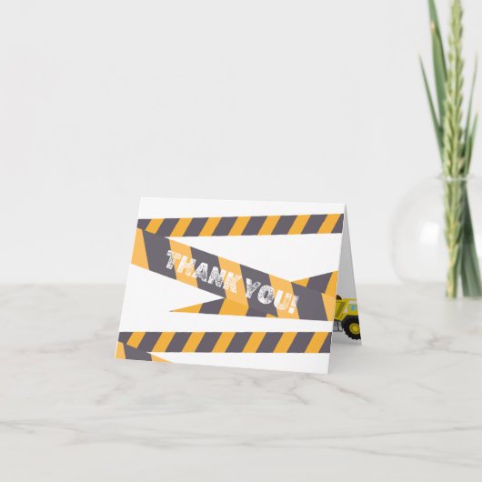 工事感謝 サンキューカード (正面)