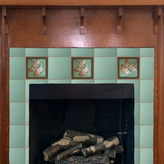 工人銀杏瓦 タイル