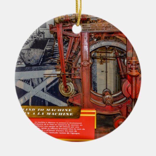 工作機械、Stevensonの村 セラミックオーナメント (正面)