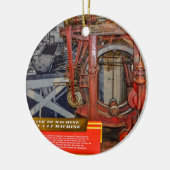 工作機械、Stevensonの村 セラミックオーナメント (左)