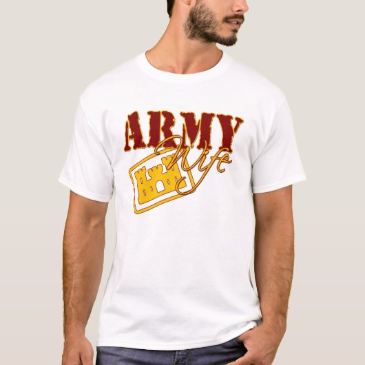 工兵の妻のTシャツ Tシャツ (正面)