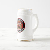 工兵の施設隊員のバッジOEFアフガニスタン ビールジョッキ (正面右)