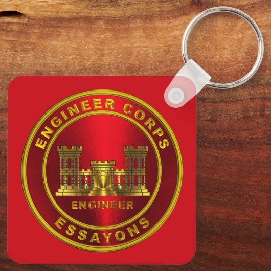 工兵隊 キーホルダー (裏面)