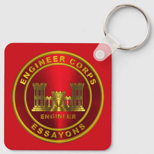 工兵隊 キーホルダー (裏面)