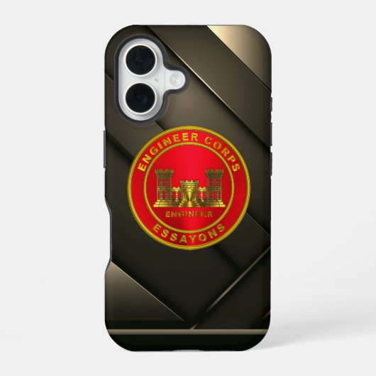 工兵隊 iPhone 16ケース (裏面)