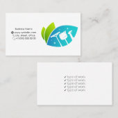 工具の名刺による洗浄 名刺 (正面/裏面)