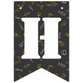 工具または建築パーティー束ペナントバナー バンティングフラッグ (第2の旗)