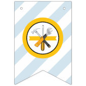 工具または建築パーティー束ペナントバナー バンティングフラッグ (第1の旗)