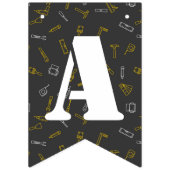 工具または建築パーティー束ペナントバナー バンティングフラッグ (第3の旗)