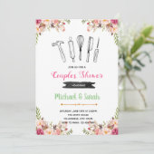 工具やガジェットのシャワーパーティー招待状 招待状 (スタンド正面)