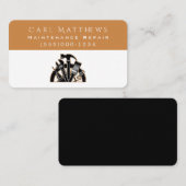 工具デザイン便利整備修理サービス 名刺 (正面/裏面)