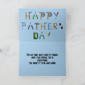 工具マン父の日カード サンキューカード (内部)