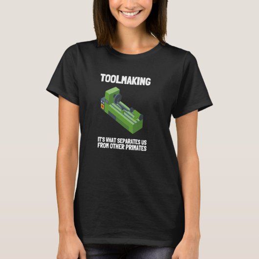 工具メーカーCNCオペレータおよび機械加工者1 Tシャツ (正面)