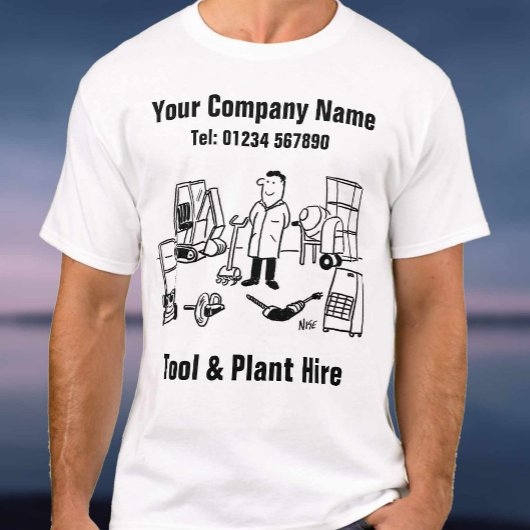 工具レンタルカートゥーン Tシャツ