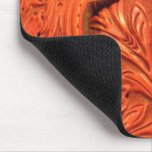 工具付きフェイクレザーサドル マウスパッド (コーナー)