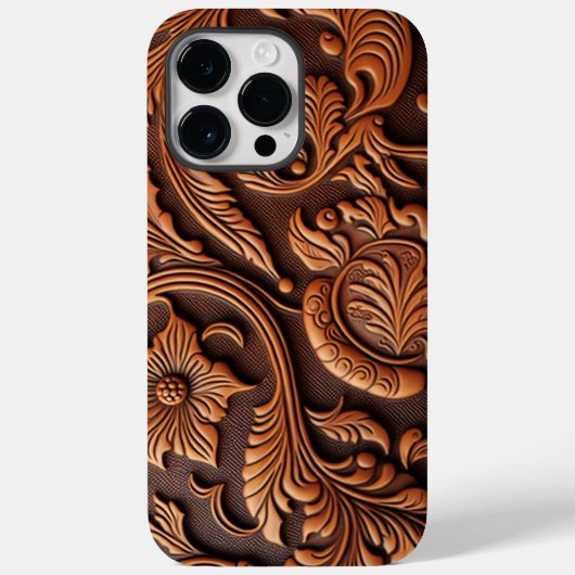 工具付きレザーデザイン Case-Mate iPhoneケース (裏面)