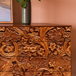 工具付きレザー踊り花の切り離し 薄葉紙