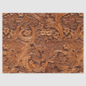 工具付きレザー踊り花の切り離し 薄葉紙 (正面)