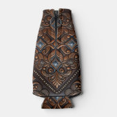 工具付き革 ボトルクーラー (裏面)