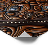 工具付き革 ポスター (角)