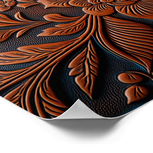 工具付き革 ポスター (角)