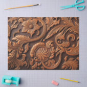 工具付き革 薄葉紙 (クラフト)