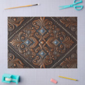 工具付き革 薄葉紙 (クラフト)