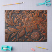 工具付き革 薄葉紙 (クラフト)