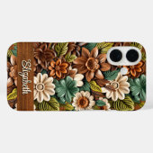 工具付き革 Case-Mate iPhoneケース (裏面 (横))