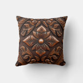 工具付フェイク革 クッション (裏面)