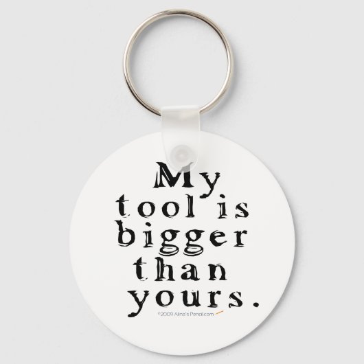 工具好おもしろいき大きな工具木版木工 キーホルダー (正面)