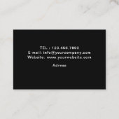 工具素朴大工の木工職人 名刺 (裏面)