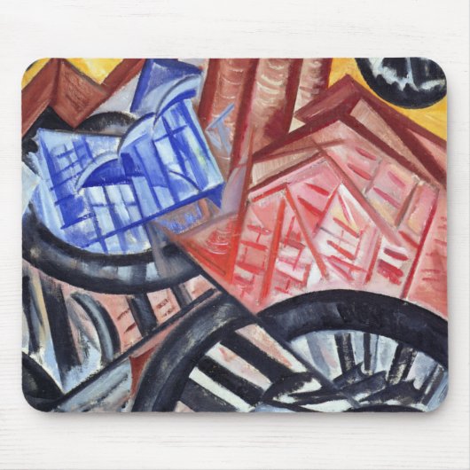 工場および橋 マウスパッド (正面)