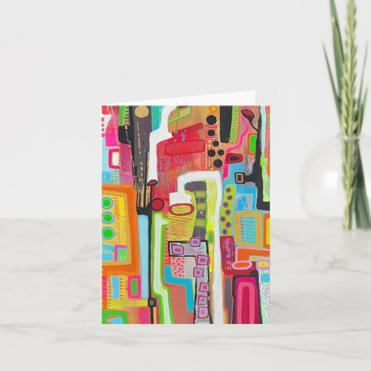 工場の作業空白のメモカード ノートカード (正面)