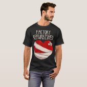 工場クール改装ハートおもしろいオープンハートSu Tシャツ (正面フル)