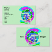 工場プロファイルカード 名刺 (正面/裏面)