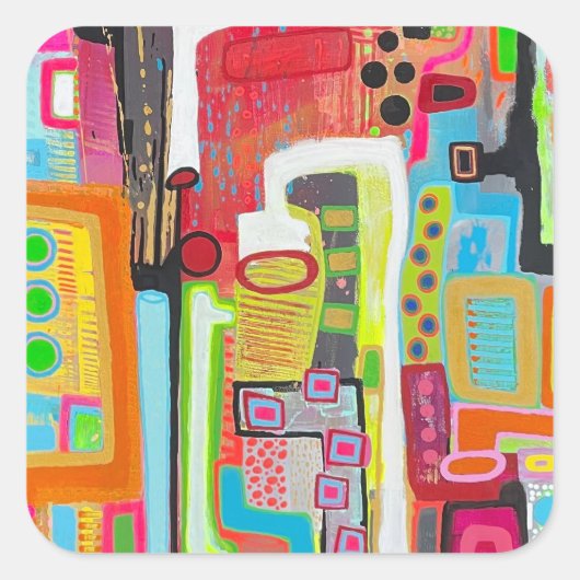 工場作業のシール スクエアシール (正面)