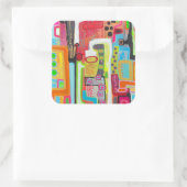 工場作業のシール スクエアシール (バッグ)