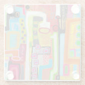 工場作業用ガラスコースター ガラスコースター (裏面)