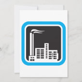 工場招待状 招待状 (正面)