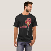 工場改修済みハート手術生存者戦士 Tシャツ (正面フル)